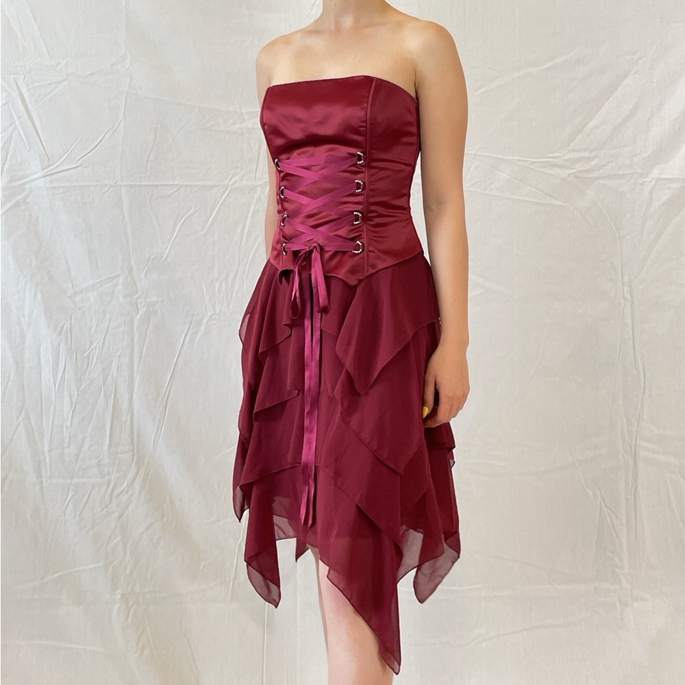 Faux Corset Dress